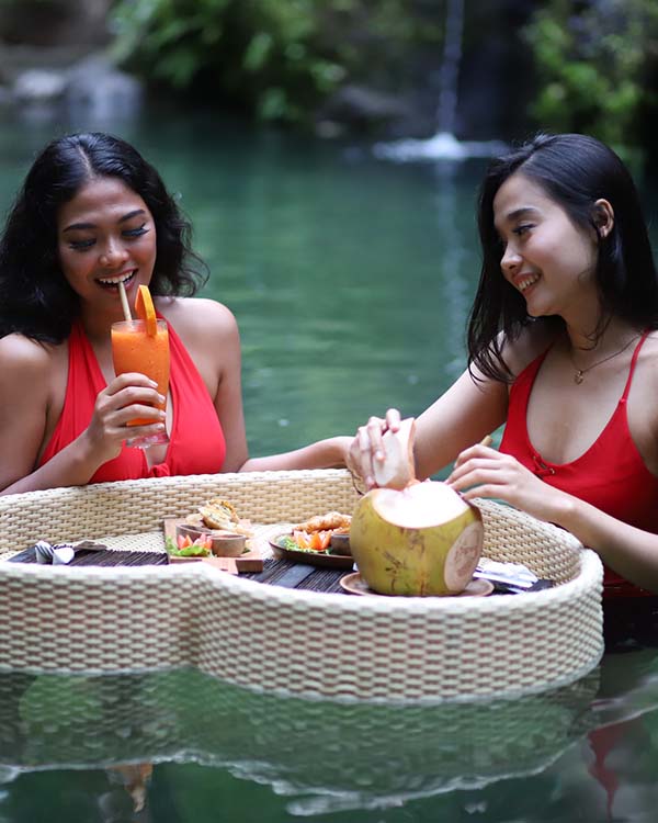Natural Pool in Sanggraloka Ubud
