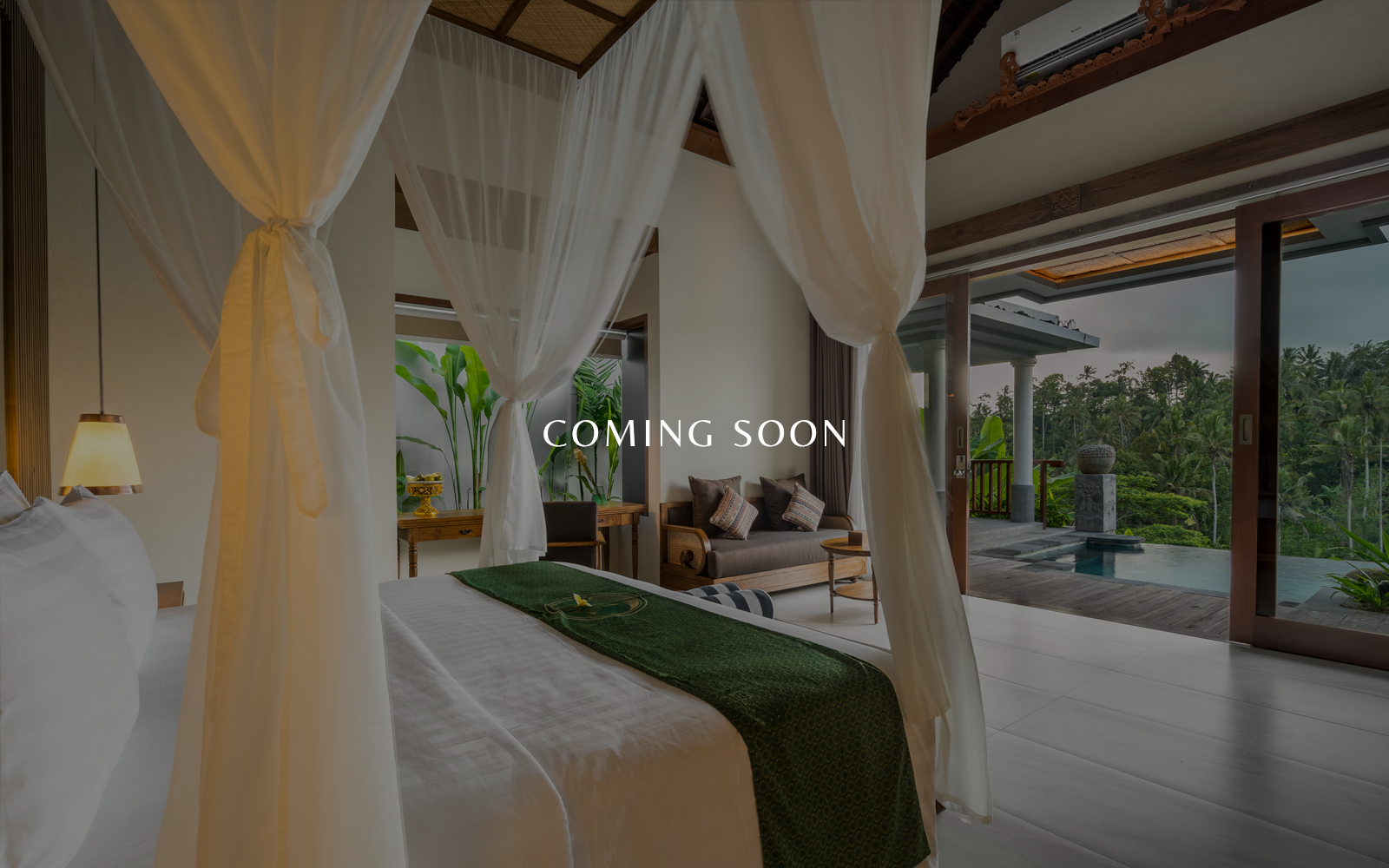 Modern bathroom in two bedroom presidential pool villa with premium amenities in Ubud