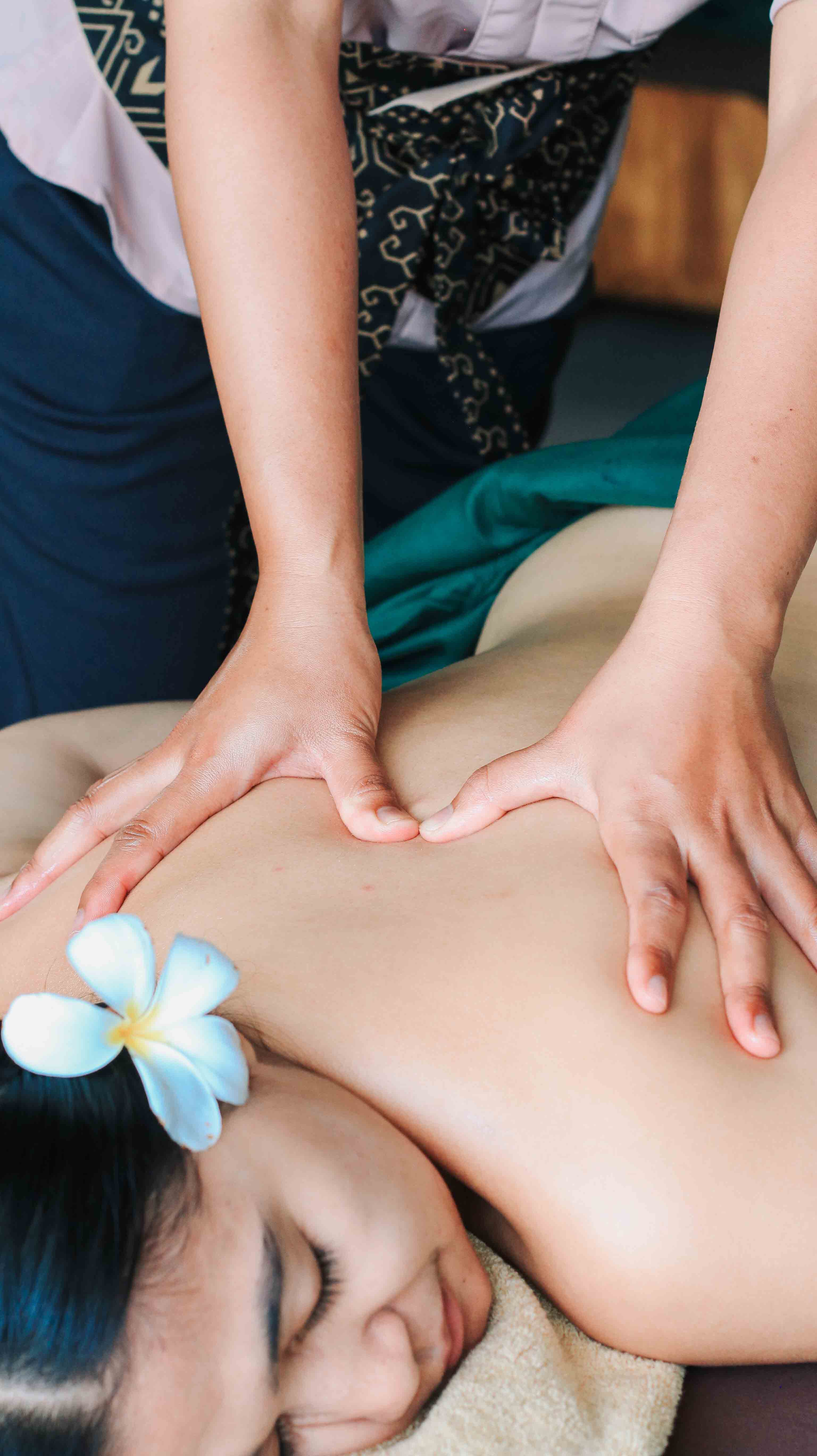 Nirvanaloka Spa at Sanggraloka Ubud Bali luxury jungle spa above river with serene natural healing wellness experience